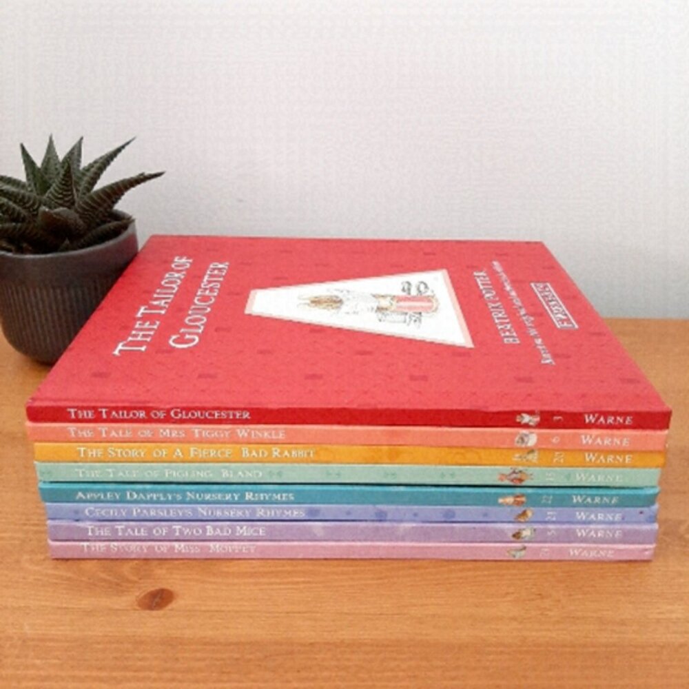 Beatrix Potter Hardcover Books Lot Of 8 Books